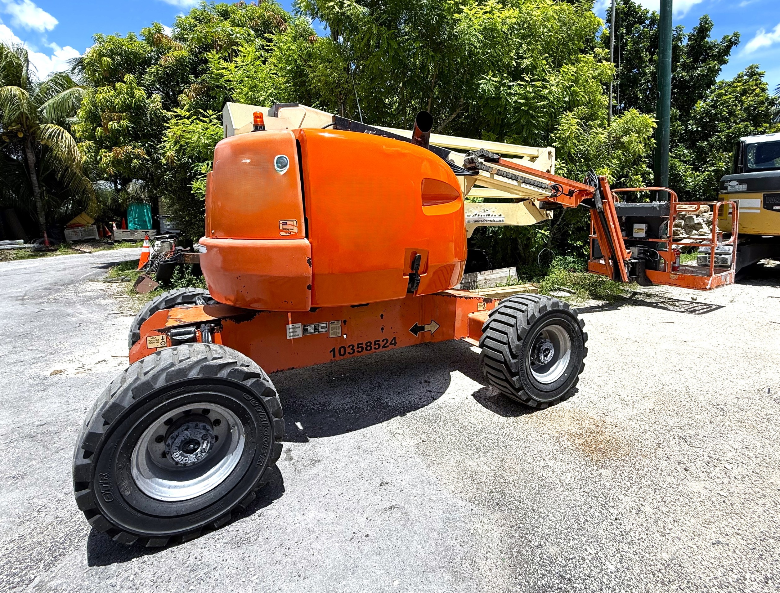 (image for) AERIAL WORK PLATFORM JLG 450AJ SII 4X4 2015 DIESEL ARTICULATING BOOM LIFT HANDLER 50800A9