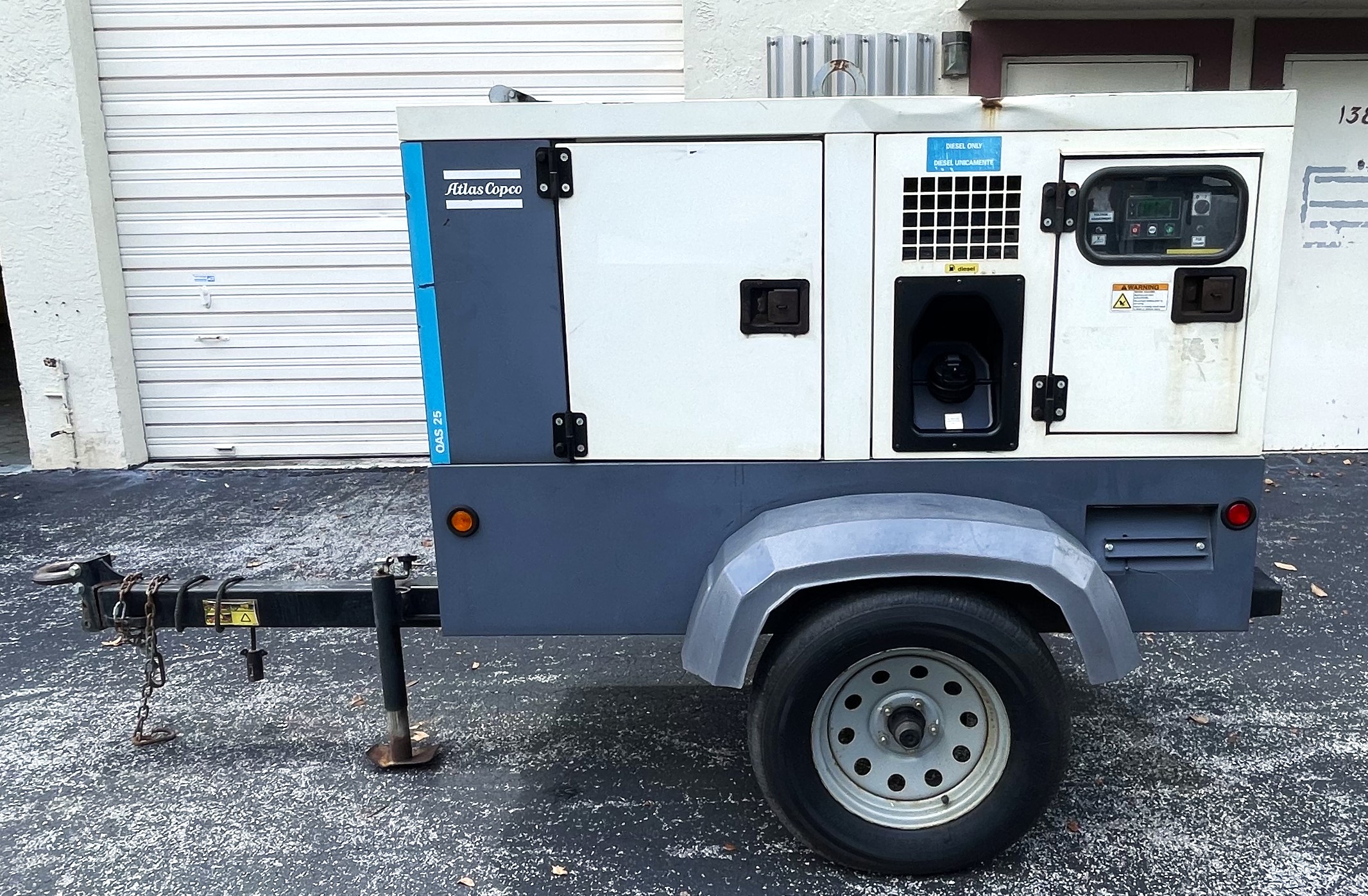 (image for) GENERATOR ATLAS COPCO 2018 ISUZU 20KW DIESEL TWO PHASE SILENT 40901A4