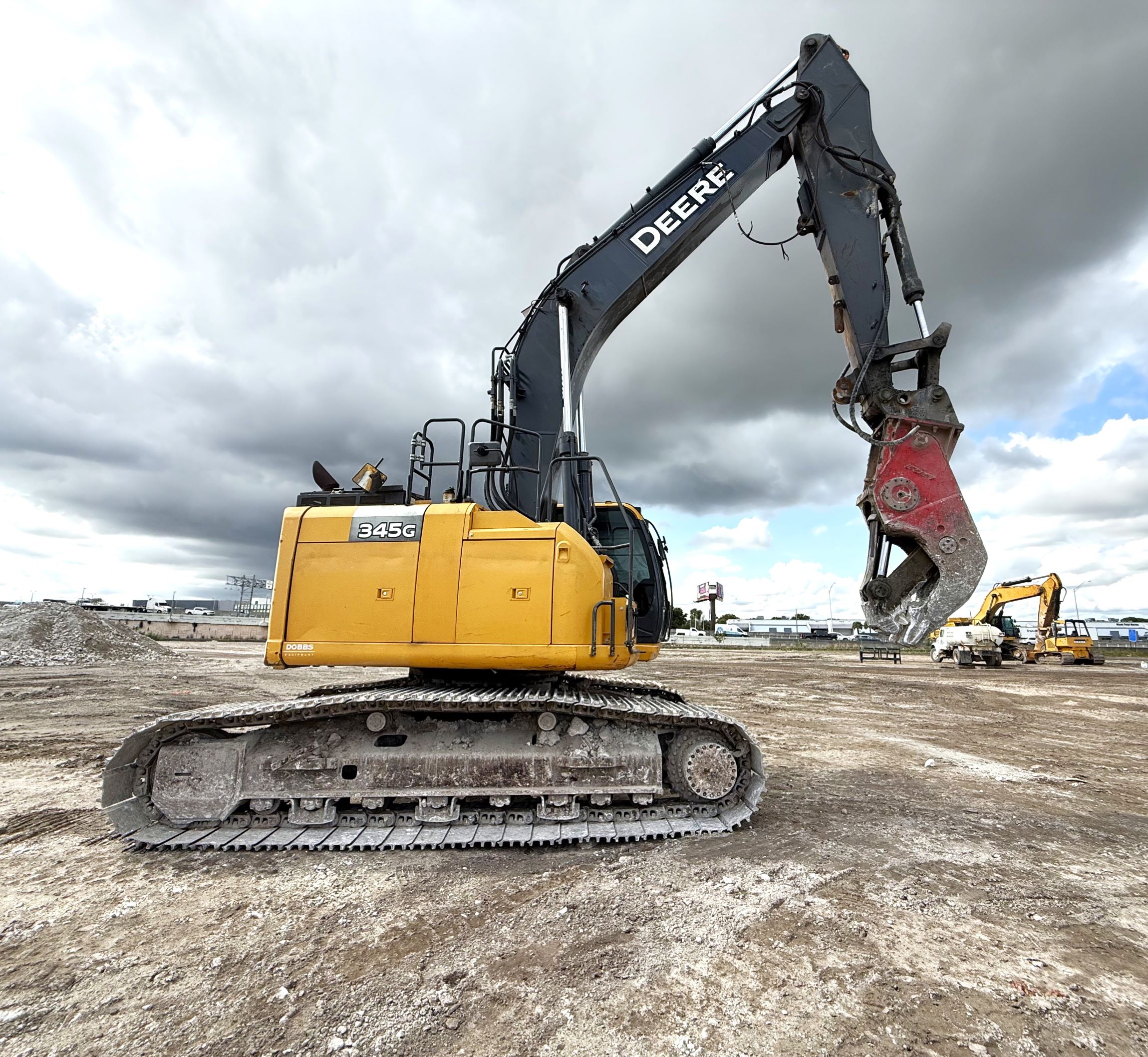 (image for) EXCAVATOR JOHN DEERE 345G LC GRAPPE 2019 0425 60109C9